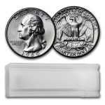 1960 Washington Quarter 40-Coin Roll BU