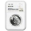 1961 Franklin Half Dollar MS-64 NGC (FBL)