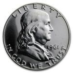 1961 Franklin Half Dollar Proof