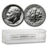 1961 Roosevelt Dime 50-Coin Roll Proof