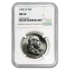 1962-D Franklin Half Dollar MS-64 NGC
