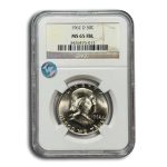 1962-D Franklin Half Dollar MS-65 NGC (FBL)