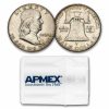 1962 Franklin Half Dollar 20-Coin Roll Avg Circ