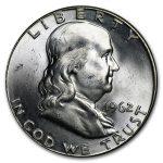 1962 Franklin Half Dollar BU
