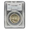 1962 Franklin Half Dollar MS-64 PCGS