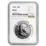 1962 Franklin Half Dollar PF-67 NGC