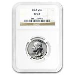 1962 Washington Quarter PF-67 NGC