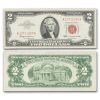 1963 $2.00 U.S. Note Red Seal VF (Fr#1513)