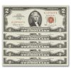 1963 $2.00 U.S. Notes Red Seal CCU (Fr#1513) 43 Consecutive