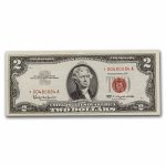 1963* $2.00 U.S. Notes Red Seal VF (Fr#1513*) Star Note