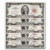 1963-A $2.00 U.S. Notes Red Seal CU (Fr#1514) 25 Consecutive