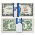 1963-A $2.00 U.S. Notes Red Seal CU (Fr#1514) 50 Consecutive