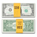 1963 (B-New York) $1.00 FRN CU (Fr#1900-B) 50 Consec