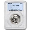 1963-D Franklin Half Dollar MS-64 PCGS
