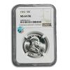 1963 Franklin Half Dollar MS-64 NGC (FBL)