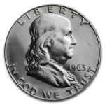 1963 Franklin Half Dollar Proof