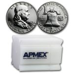 1963 Proof Franklin Half Dollar 20-Coin Roll