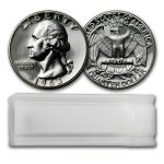 1963 Proof Washington Quarter 40-Coin Roll
