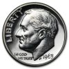 1963 Roosevelt Dime Gem Proof