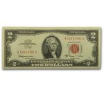 1963 thru 1963-A $2.00 U.S. Notes Red Seal CU