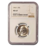 1963 Washington Quarter MS-67 NGC