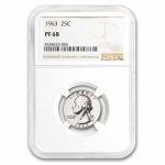 1963 Washington Quarter PF-68 NGC