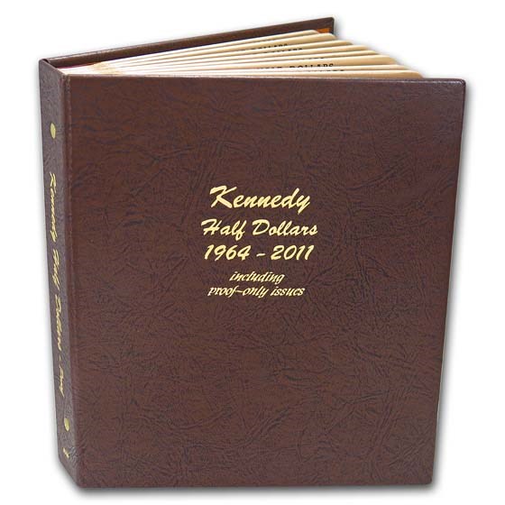 1964-2019 Kennedy Half Dollar Complete Set 190 Coins (Dansco)