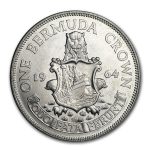 1964 Bermuda Silver Crown Avg Circ