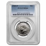 1964-D Kennedy Half Dollar MS-64 PCGS