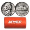 1964 Jefferson Nickel 40-Coin Roll BU