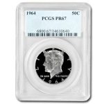1964 Kennedy Half Dollar PR-67 PCGS