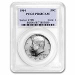 1964 Kennedy Half-Dollar PR-68 CAM PCGS