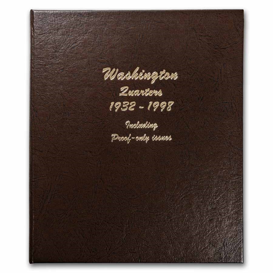1965-1998 Washington Quarters Complete Set (In Dansco Album)