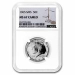 1965 Kennedy Half Dollar SMS MS-67 CAM NGC
