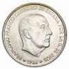 1966-1970 Spain Silver 100 Pesetas Francisco Franco AU/BU