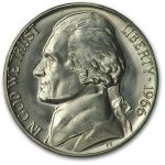 1966 Jefferson Nickel SMS