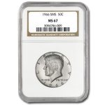 1966 Kennedy Half Dollar MS-67 NGC (SMS)