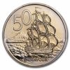1967-1985 New Zealand Copper-Nickel 50 Cents BU (Endeavour)