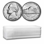 1967 Jefferson Nickel 40-Coin Roll BU