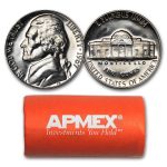 1967 Jefferson Nickel 40-Coin Roll SMS