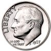 1967 Roosevelt Dime BU (SMS)