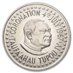 1967 Tonga 2 Pa'anga Taufa'ahau Toupou IV BU