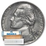 1969-D Jefferson Nickel 40-Coin Roll BU