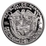 1969 Panama Silver Balboa Proof