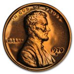 1970-S Lincoln Cent Small Date Variety Gem Proof
