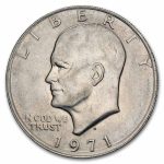 1971-1978 Clad Eisenhower Dollar XF-AU (Copper-Nickel)