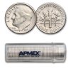 1971-D Roosevelt Dime 50-Coin Roll BU