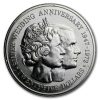 1972 Cayman Islands Silver $25 Silver Wedding Proof
