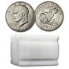 1972 Clad Eisenhower Dollars 20-Coin Roll BU