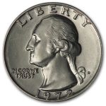 1972-D Washington Quarter BU